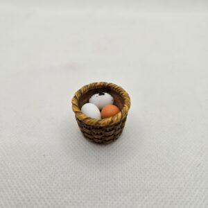 Set "Panier avec 3 oeufs"