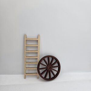 Set "Echelle et roue de calèche"