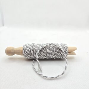 Fil gris & blanc - 9m