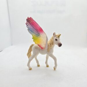 Poulain licorne ailé arc-en-ciel 70577 - Bayala Schleich