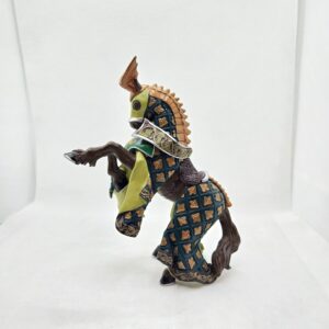 Chveal du Maitre des armes cimier Dragon 39923 - Papo