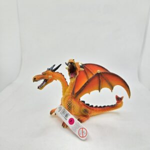 Dragon à 2 têtes orange 75598 - Bullyland