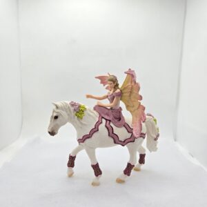 Elfe Feya en habits de cérémonie, à cheval 70519 - Bayala Schleich