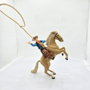 Cowboy et son cheval - Plastoy
