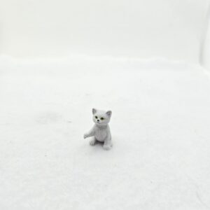 Chaton gris assis 42591 - Schleich