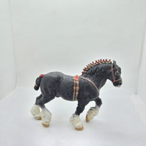 Poulain Clydesdale, avec étiquette - Safari LTD