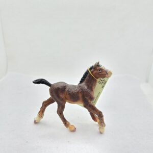 Poulain Clydesdale, avec étiquette - Safari LTD