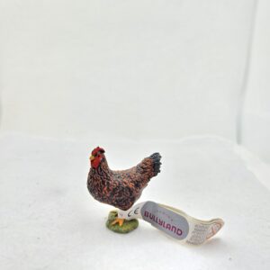 Poule brune 62316, avec étiquette - Bullyland