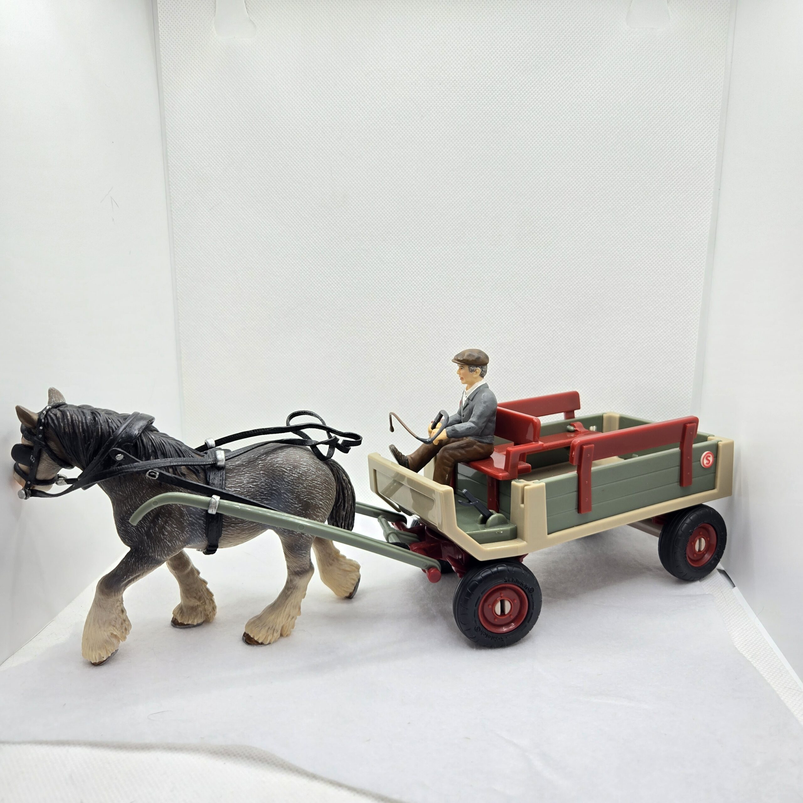 Calèche avec jument Clydesdale 40190 - Schleich – Image 4