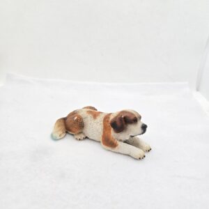 Chien Saint-Bernard couché 16380 - Schleich